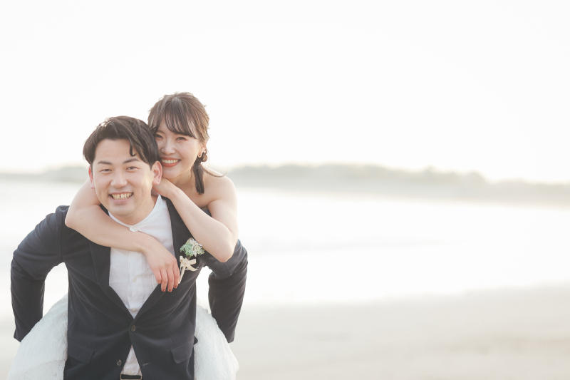 おんぶショット♪