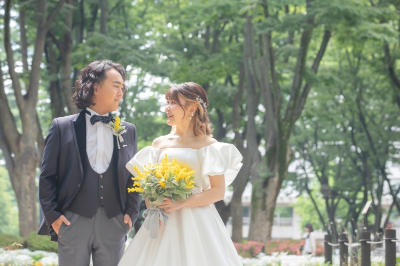 定禅寺通りでのご撮影スタートです!