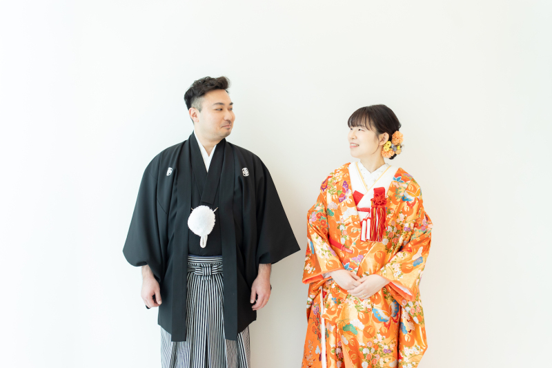目を見てにっこり!