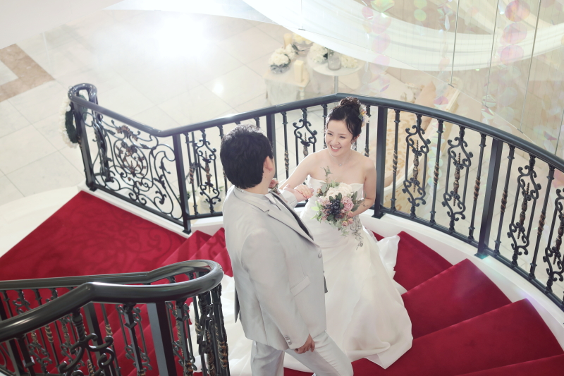 螺旋階段スペースにて