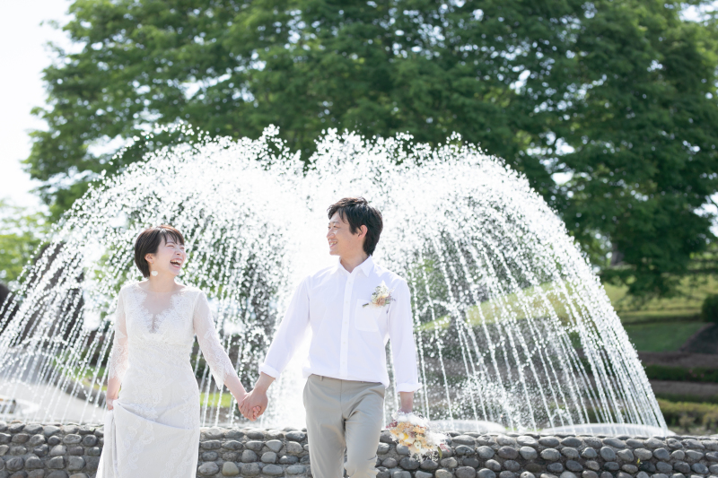 幸せそうなお二人