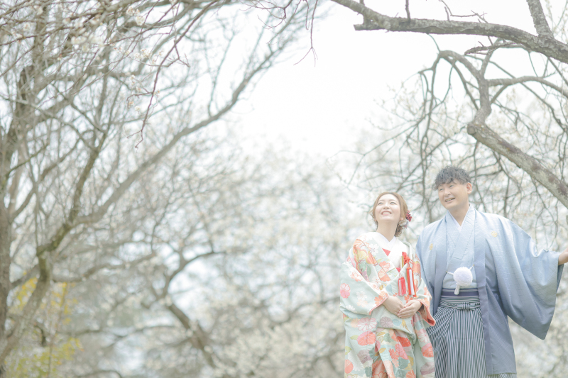 榴岡公園にて撮影スタート!