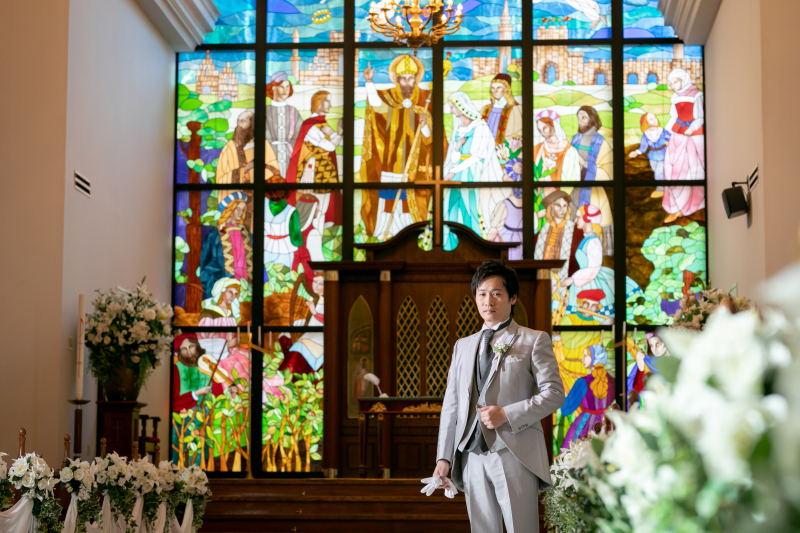 ご新郎様ソロショット