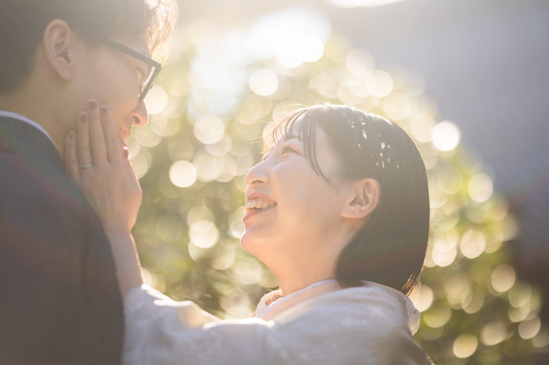 おふたりの仲の良さが伝わってくる1枚♡