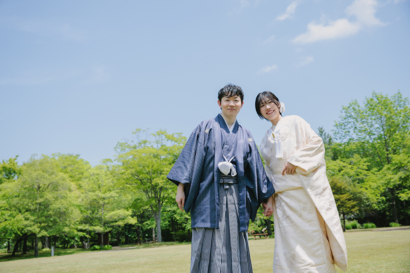 【みちのく杜の湖畔公園ロケーションフォト】四季折々の景色の中で撮影を！