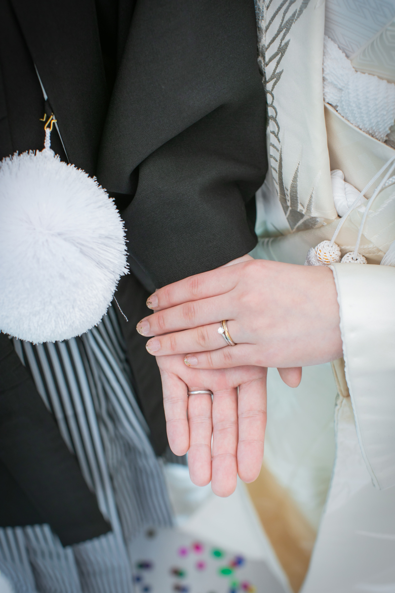 最後は指輪ショット！