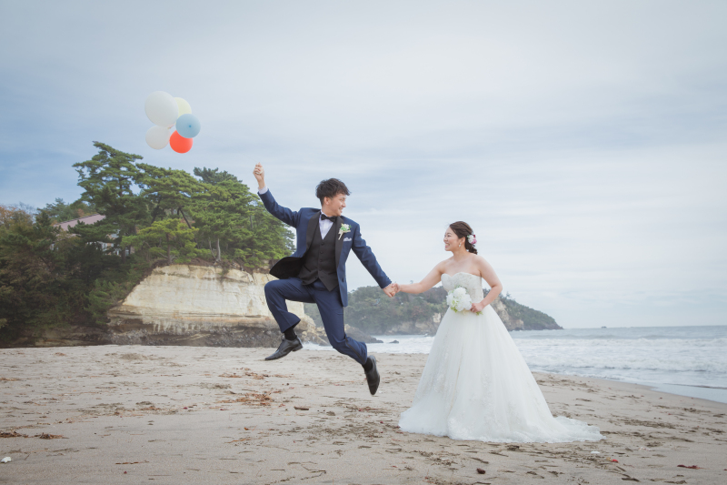 洋装　ロケーション撮影