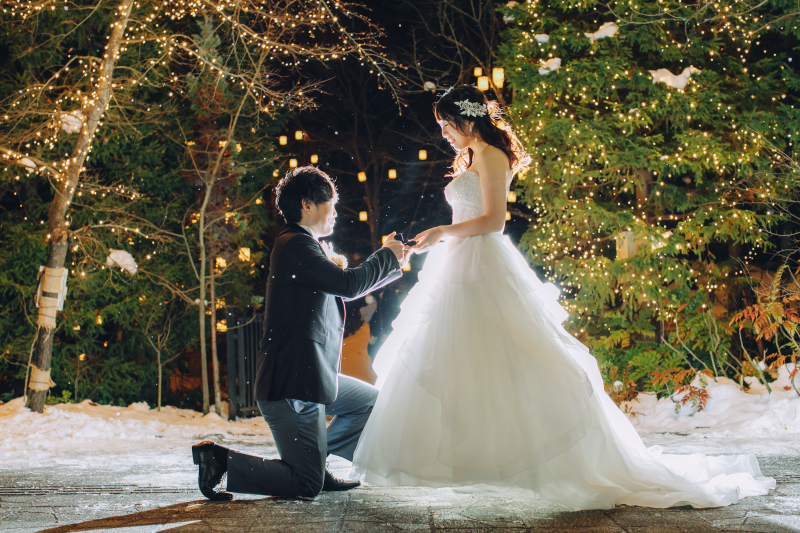 プロポーズシーン