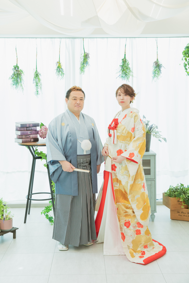 和装にチェンジ