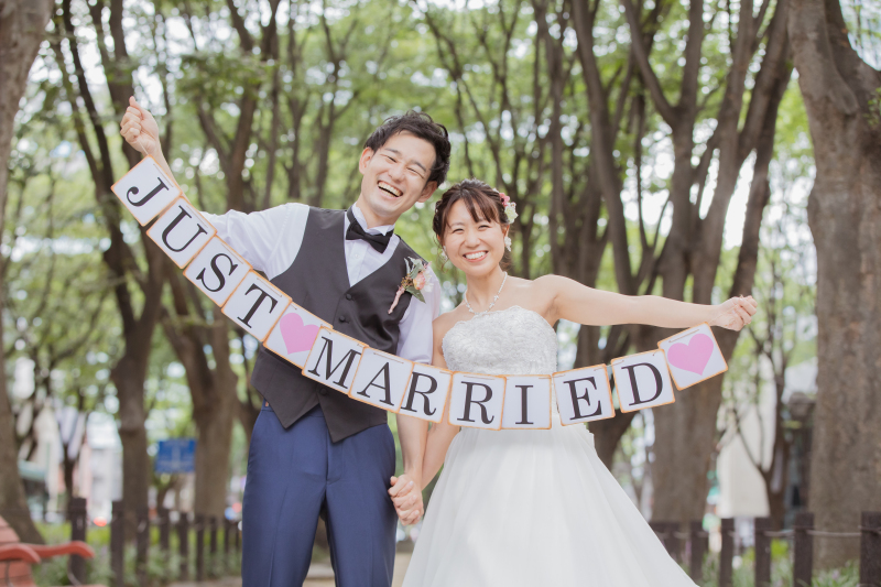 JUST MARRIED♪