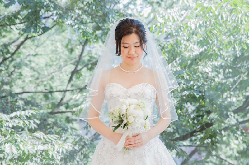 ご新婦様のソロショット