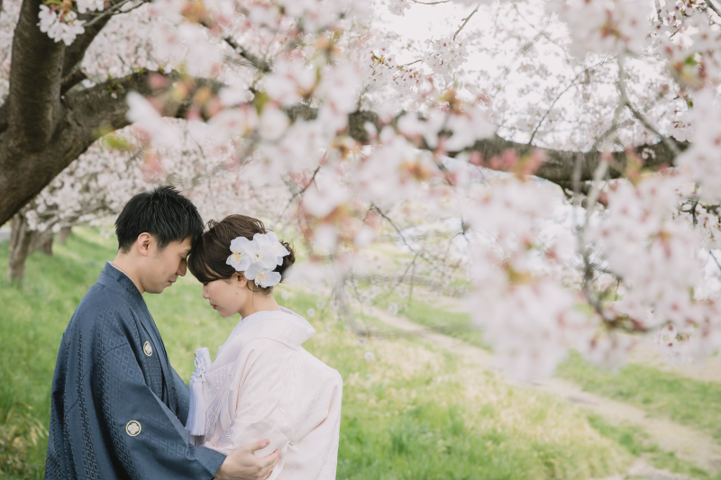 おでこをこっつんこ