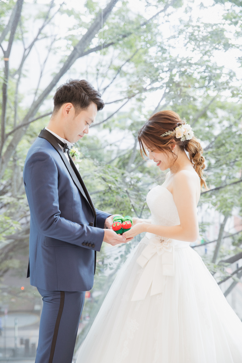 ご持参いただいた小物を使って！