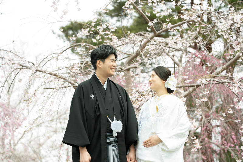 お二人で見つめ合いながら♡