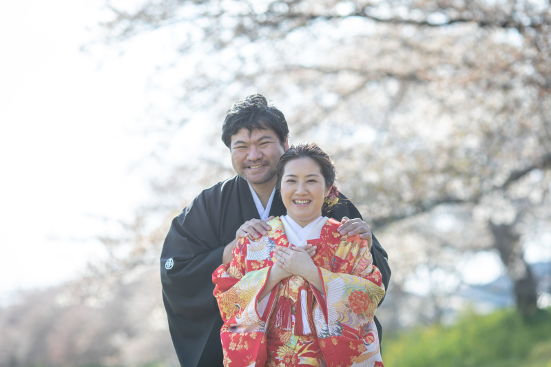 幸せそうな二人！