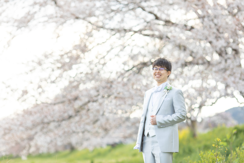ご新郎様ソロショット