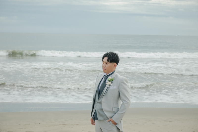 ご新郎様　ソロショット