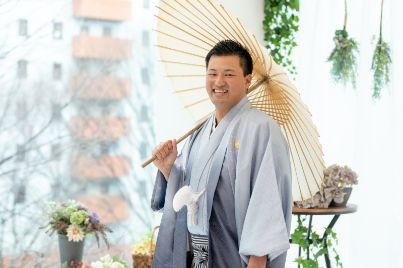 ご新郎様ソロショット