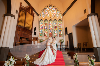 結婚式のようなお写真をこころゆくまで！チャペルフォトウェディング