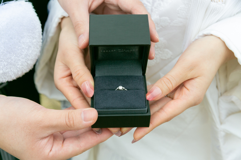 指輪ショット☆