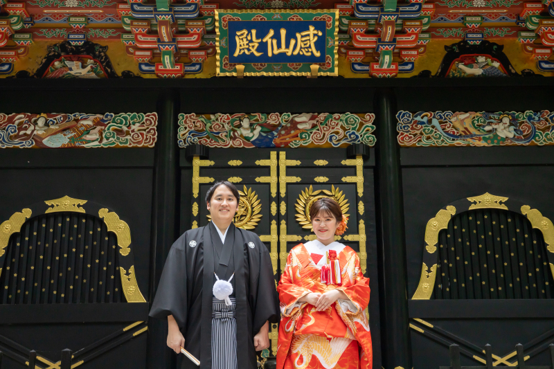 色打掛撮影スタート！