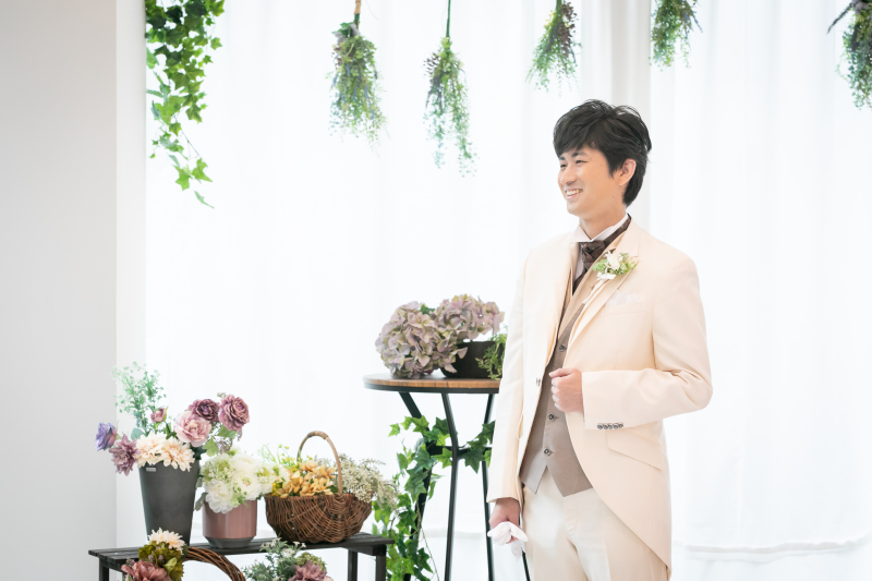 ご新郎様ソロショット♪