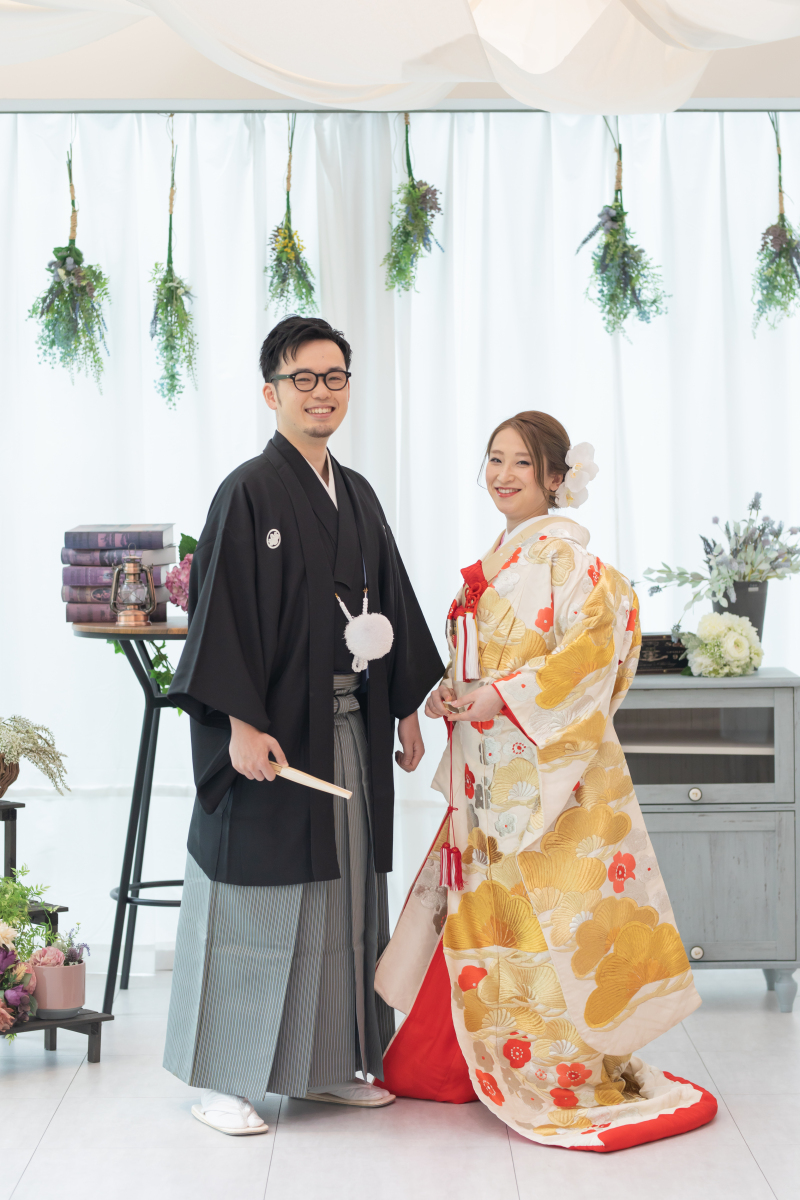 まずは和装から！