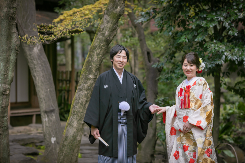 しっとりとした空間の中で