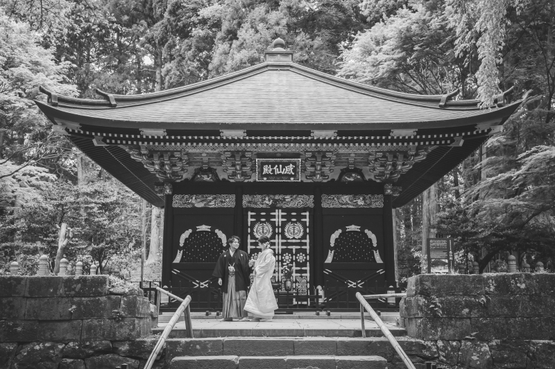 モノクロのお写真も