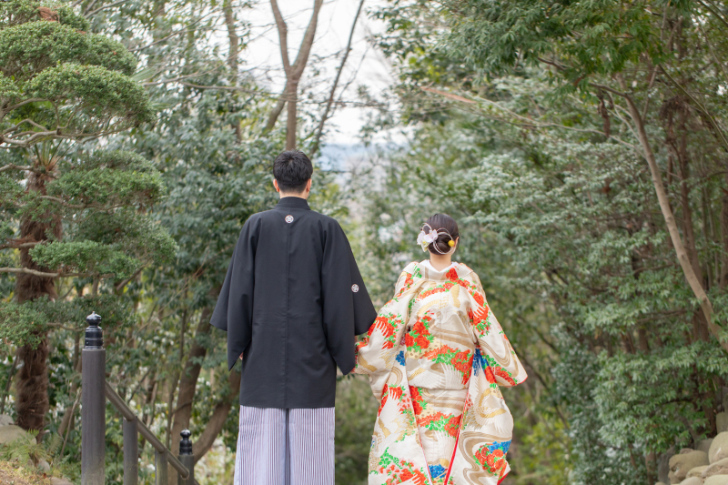 後ろ姿もぜひ残してみては?