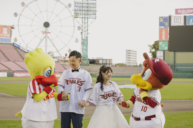 かわいいマスコットキャラクターと一緒に！