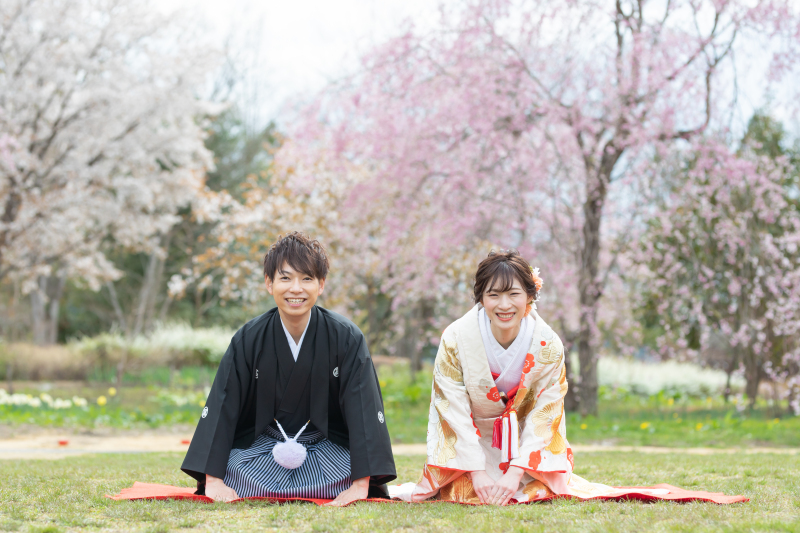 お二人で正座☆