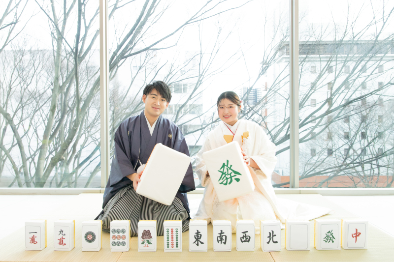 かわいいアイテムと一緒に