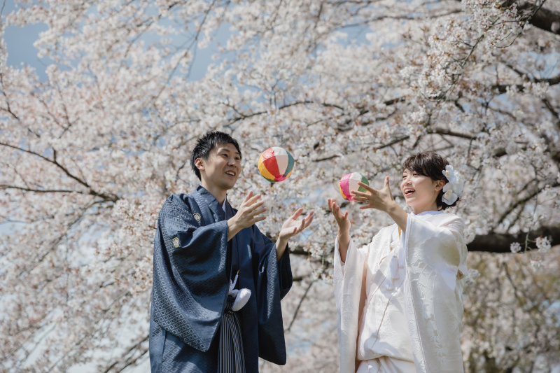 紙風船を使って