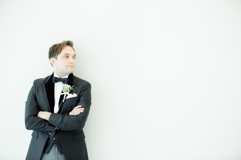 ご新郎様ソロショット