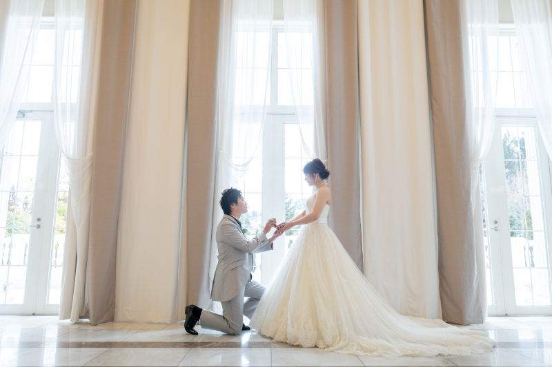 プロポーズシーン