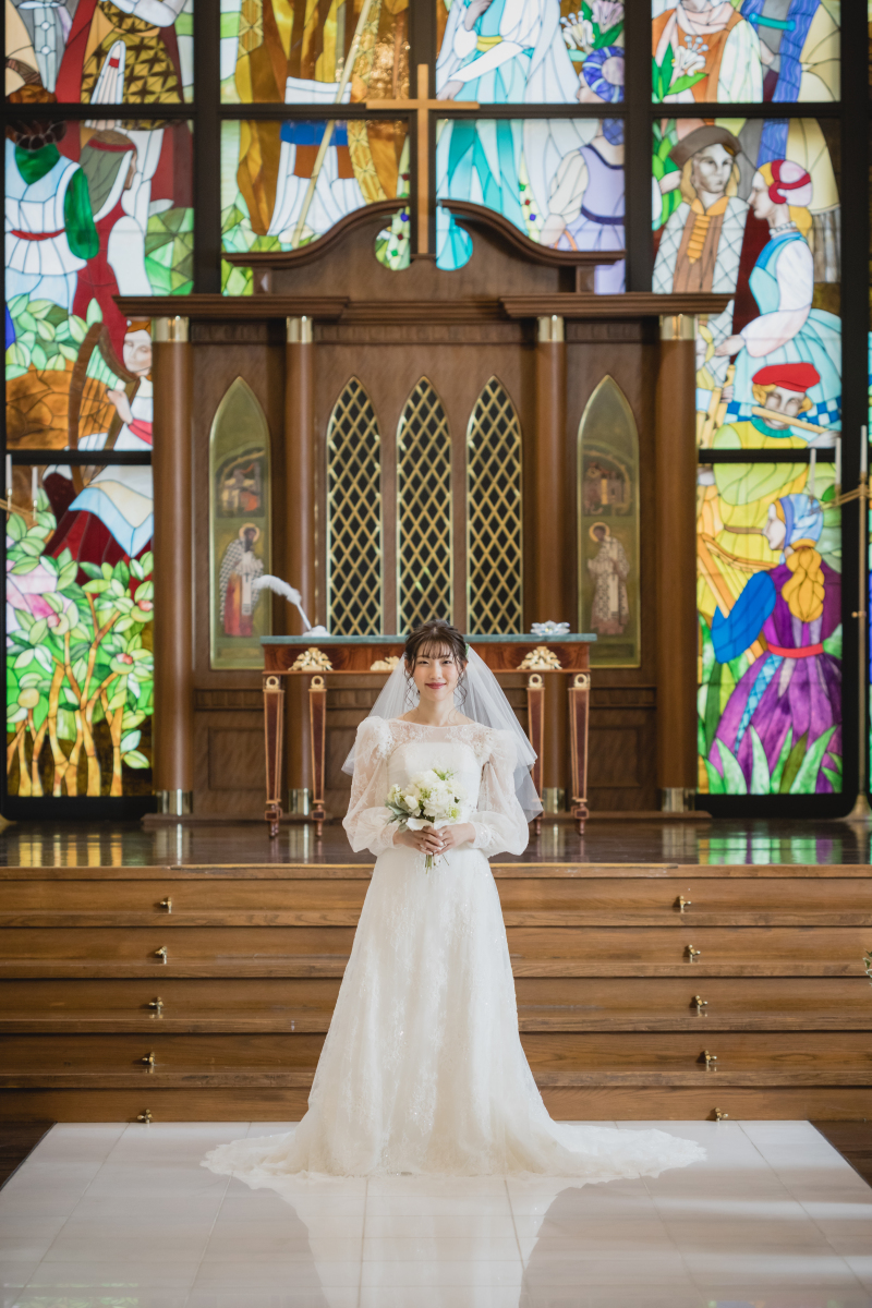 ご新婦様ソロショット♪