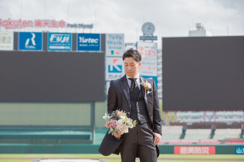 ご新郎様ソロショット