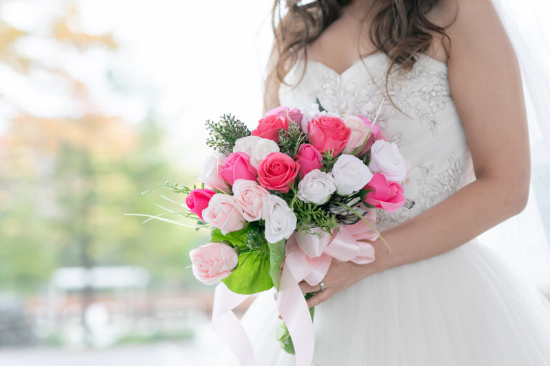 お母様からのプレゼントブーケ＊