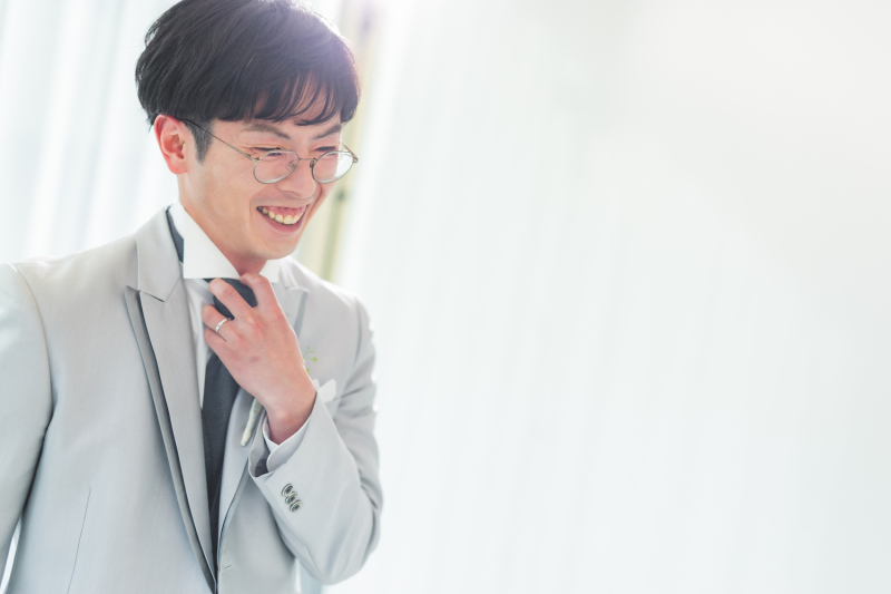 ご新郎様ソロショット♡