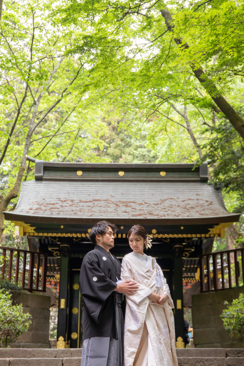 凛とした立ち姿