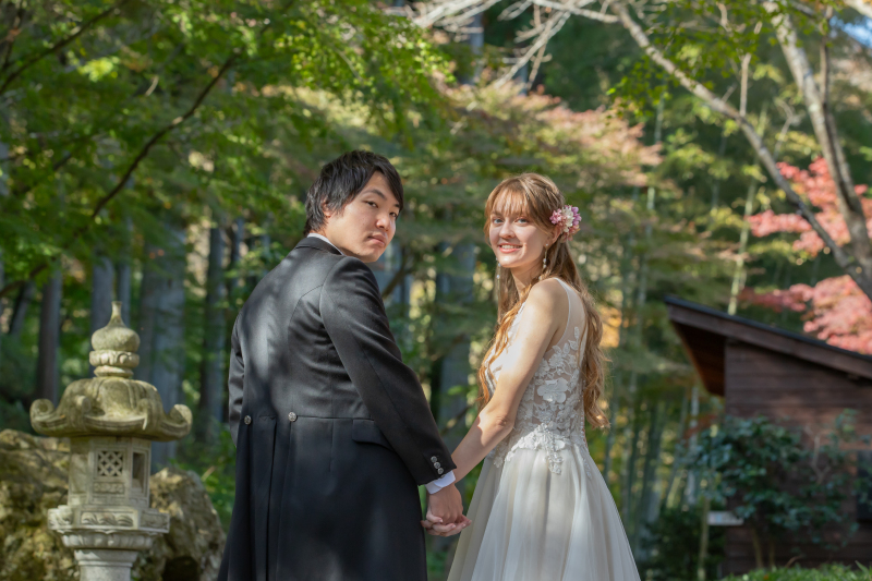 くるっと振り返って