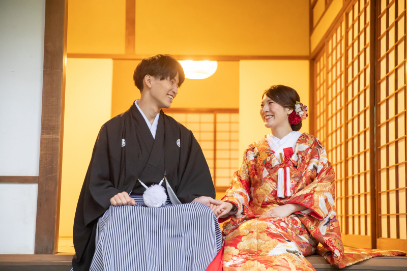 縁側で一休み♪