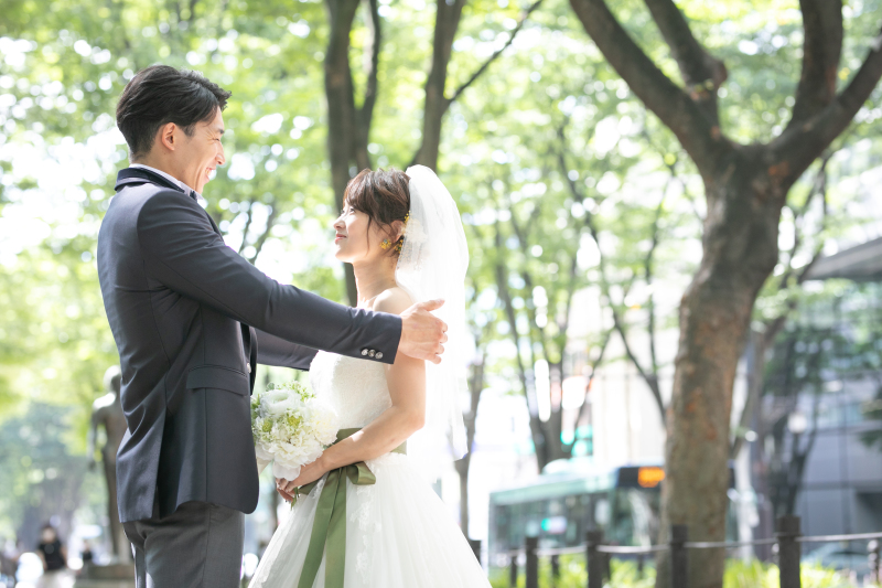 洋装　ロケーション