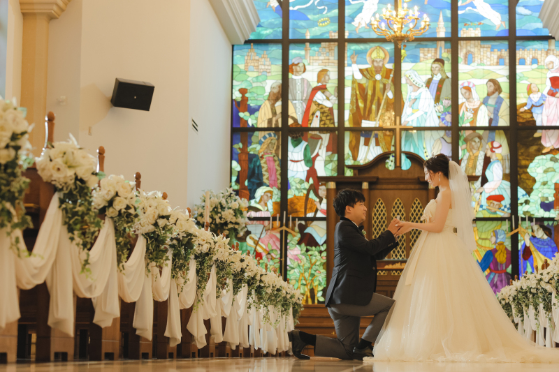 プロポーズシーン