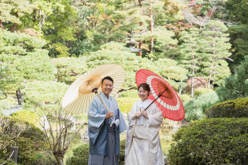 白無垢撮影スタート!