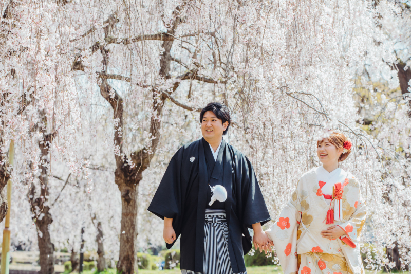 お花見ショット