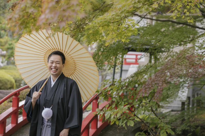 ご新郎様ソロショット