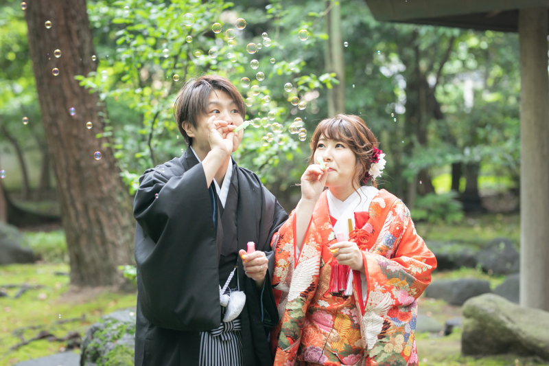 しゃぼんだまショット