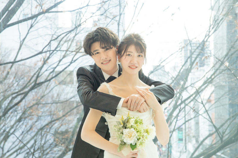 後ろから・・・♡